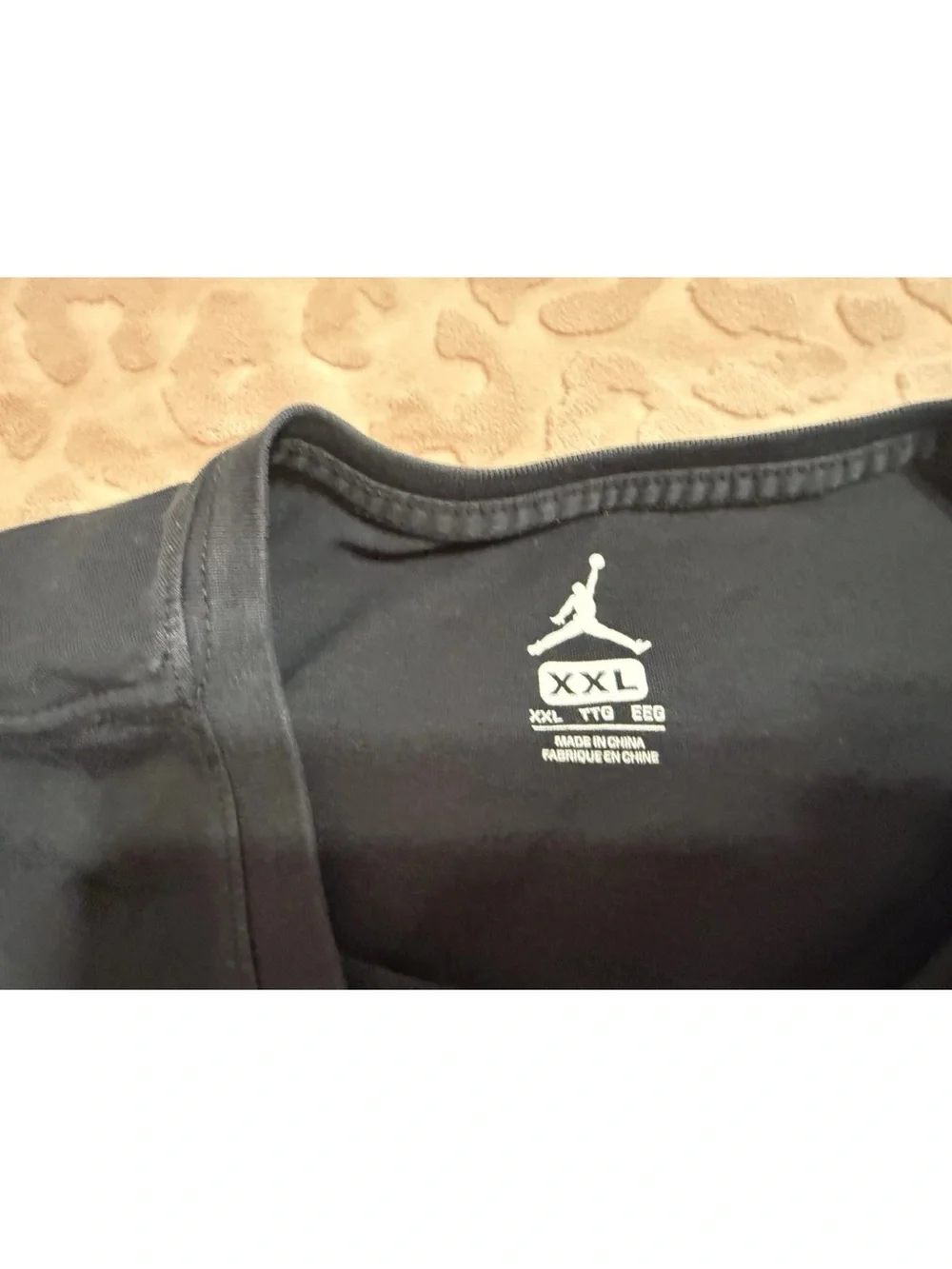Air Jordan Men’s Black Short Sleeve Shirt! Size XXL
